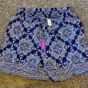 Justice 18/20 Girls Dressy Shorts